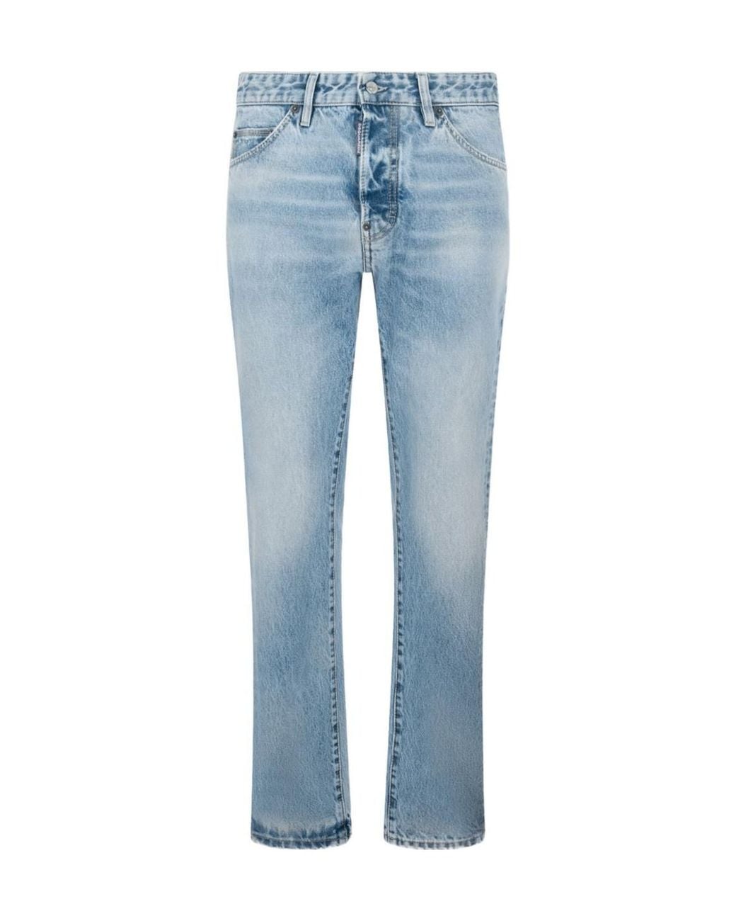 DSquared² Blue Teddy Slim-Fit Jeans for men