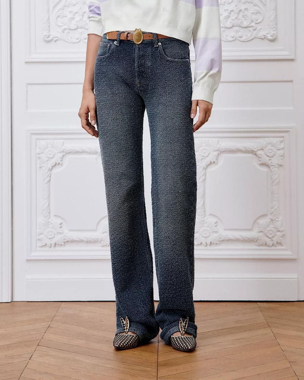 Dior Blue Regular-Fit Jeans