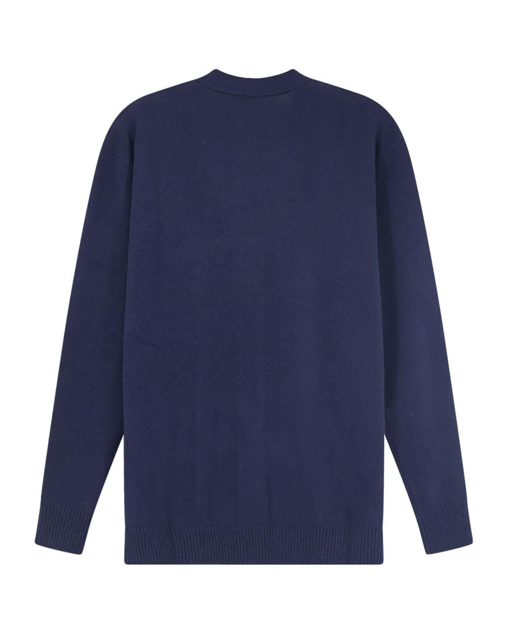 Aspesi Blue V-Neck Buttoned Cardigan