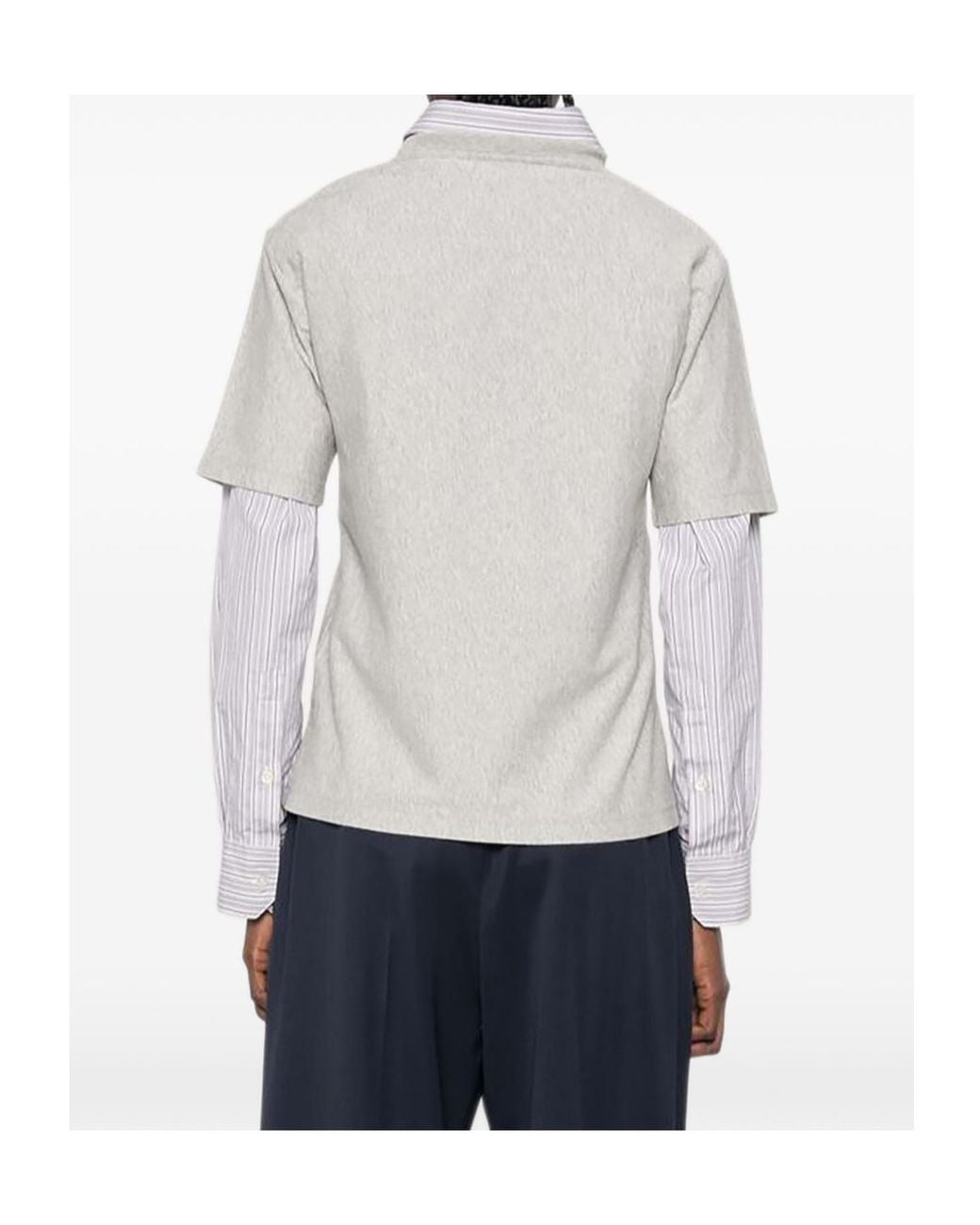 Céline Gray Short-Sleeved T-Shirt
