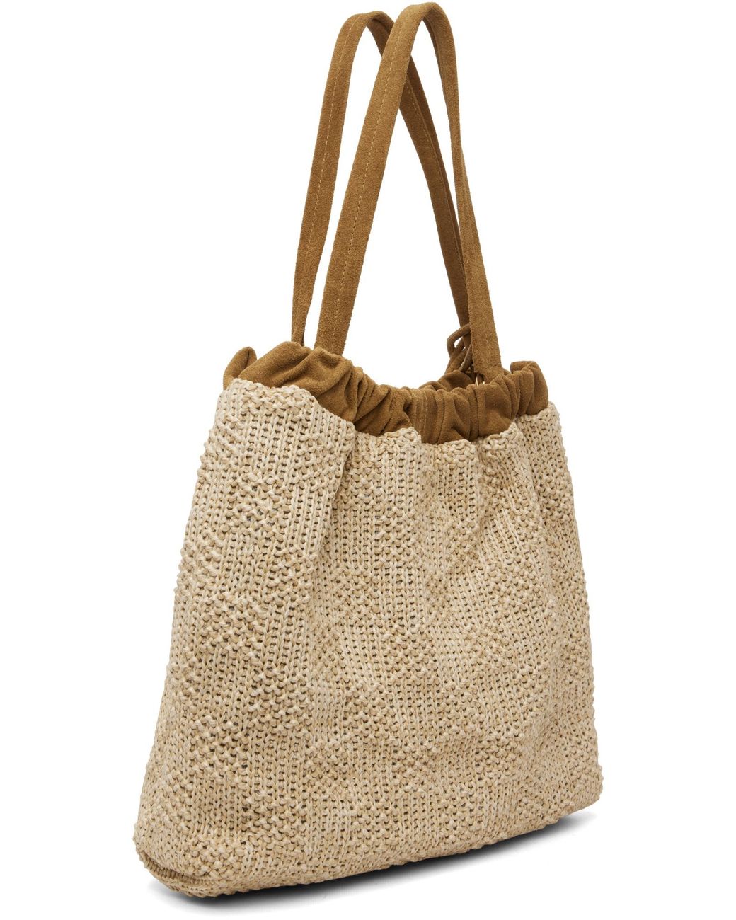 Marc Jacobs Natural マークジェイコブスのラッフルトートバッグ