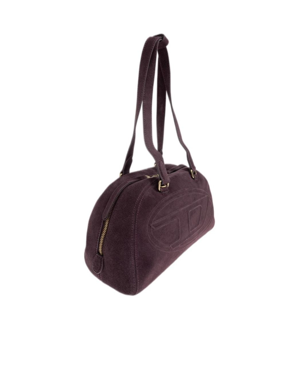 DIESEL Purple Oval D 1Dr Dome Shoulder Bag for men