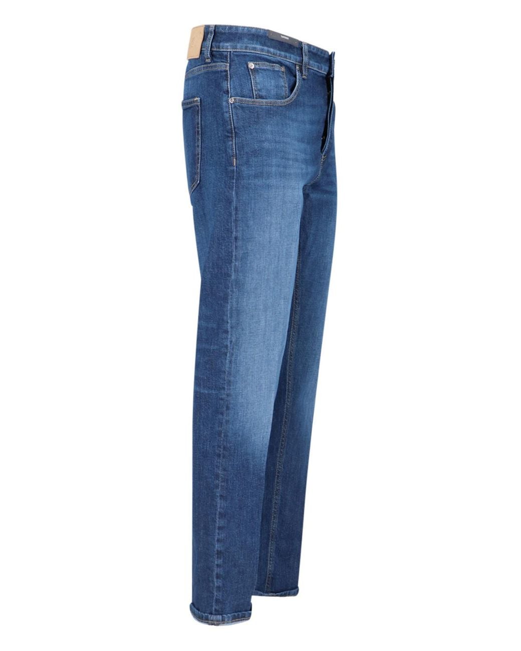 Pt Pantaloni Blue Pt Torino Slim Cut Washed Effect Jeans for men