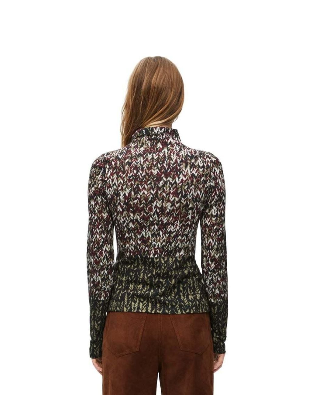 Loewe Black Long Sleeve Top