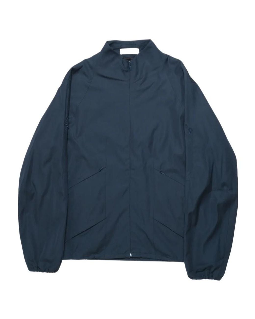 Kiko Kostadinov Blue Casual Jacket With Concealed Zippers for men