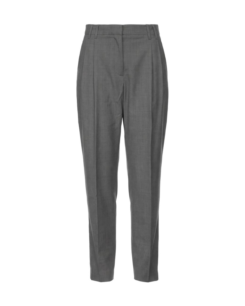 Brunello Cucinelli Gray Casual Trousers