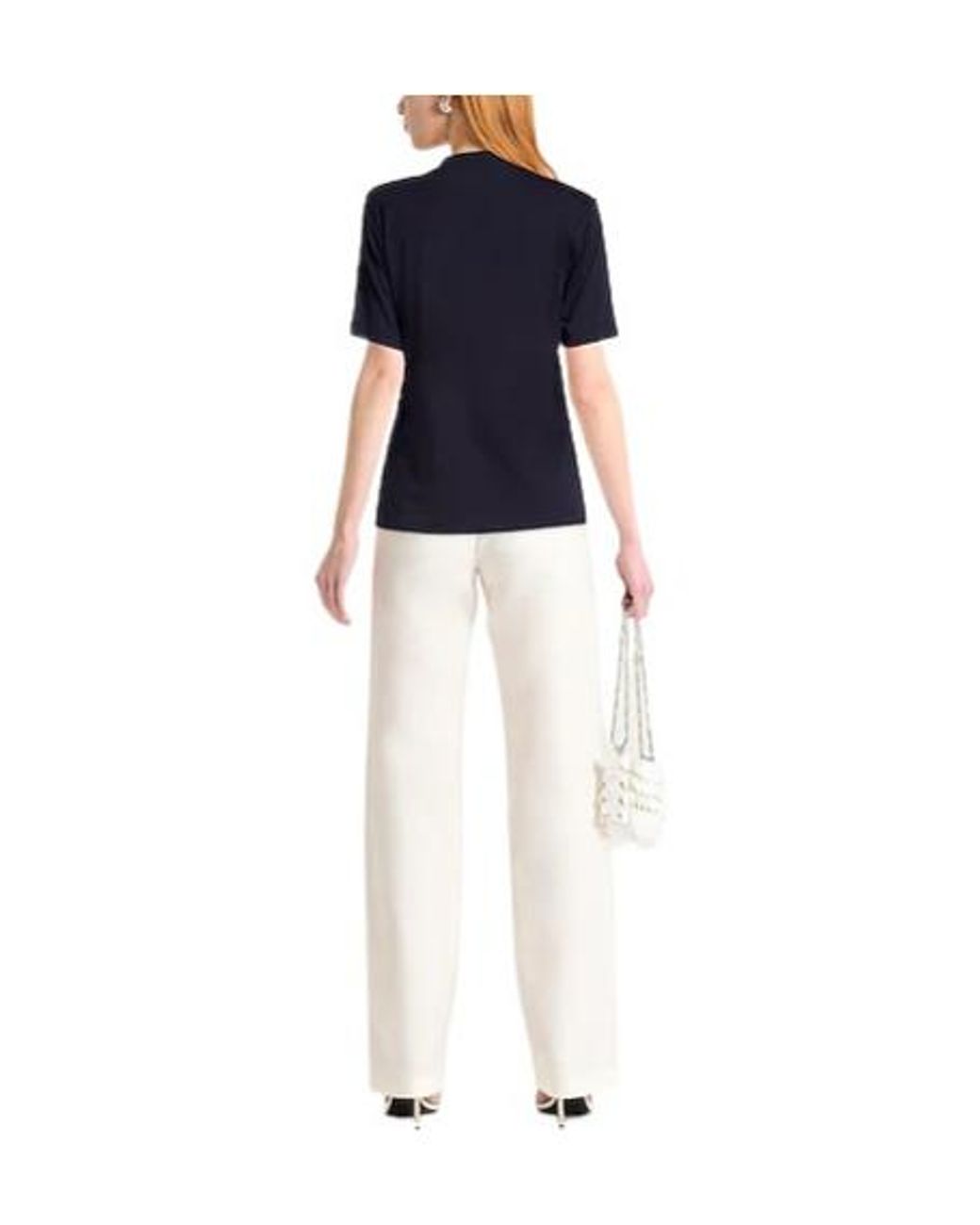Marni Blue Basic Solidcolor Tshirt