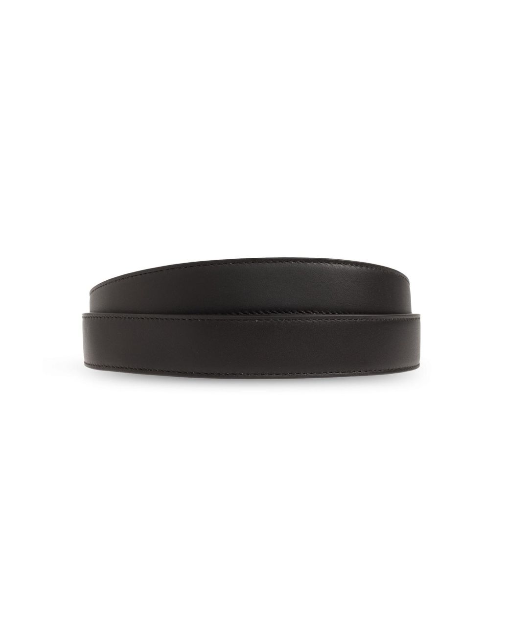 Bottega Veneta White Square Buckle Belt for men