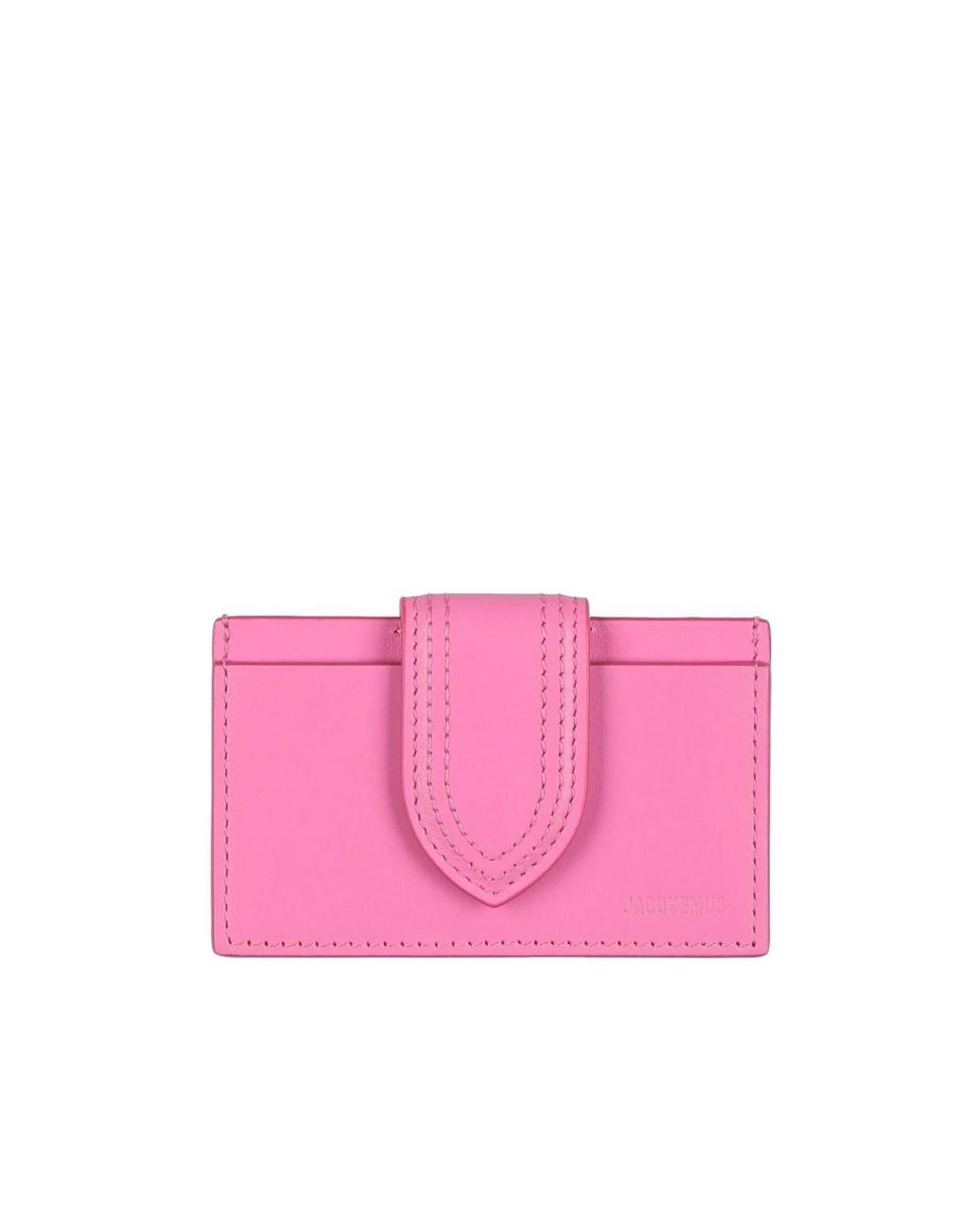 Jacquemus Pink Leather Cardholders
