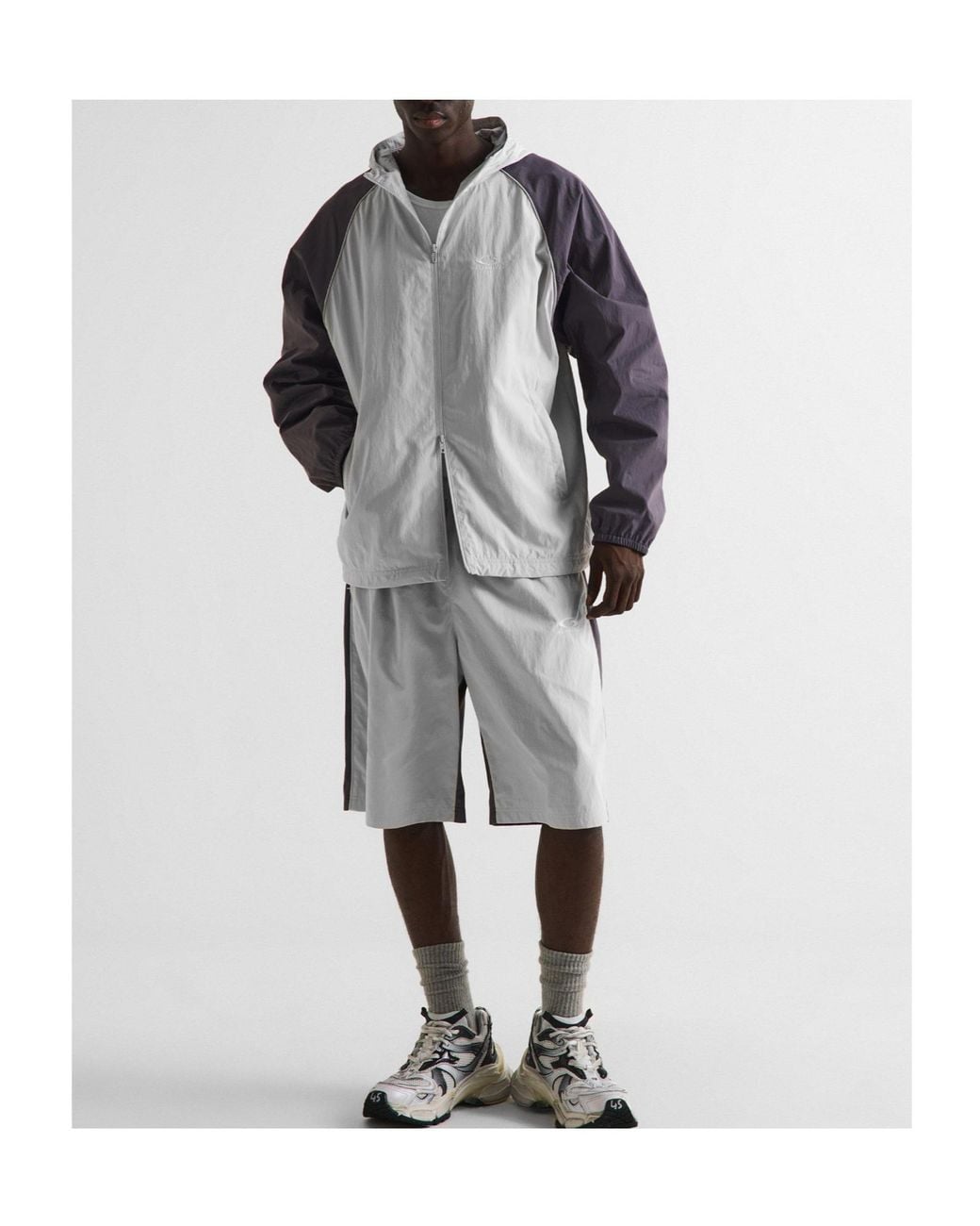 Balenciaga Gray Sports Jacket for men