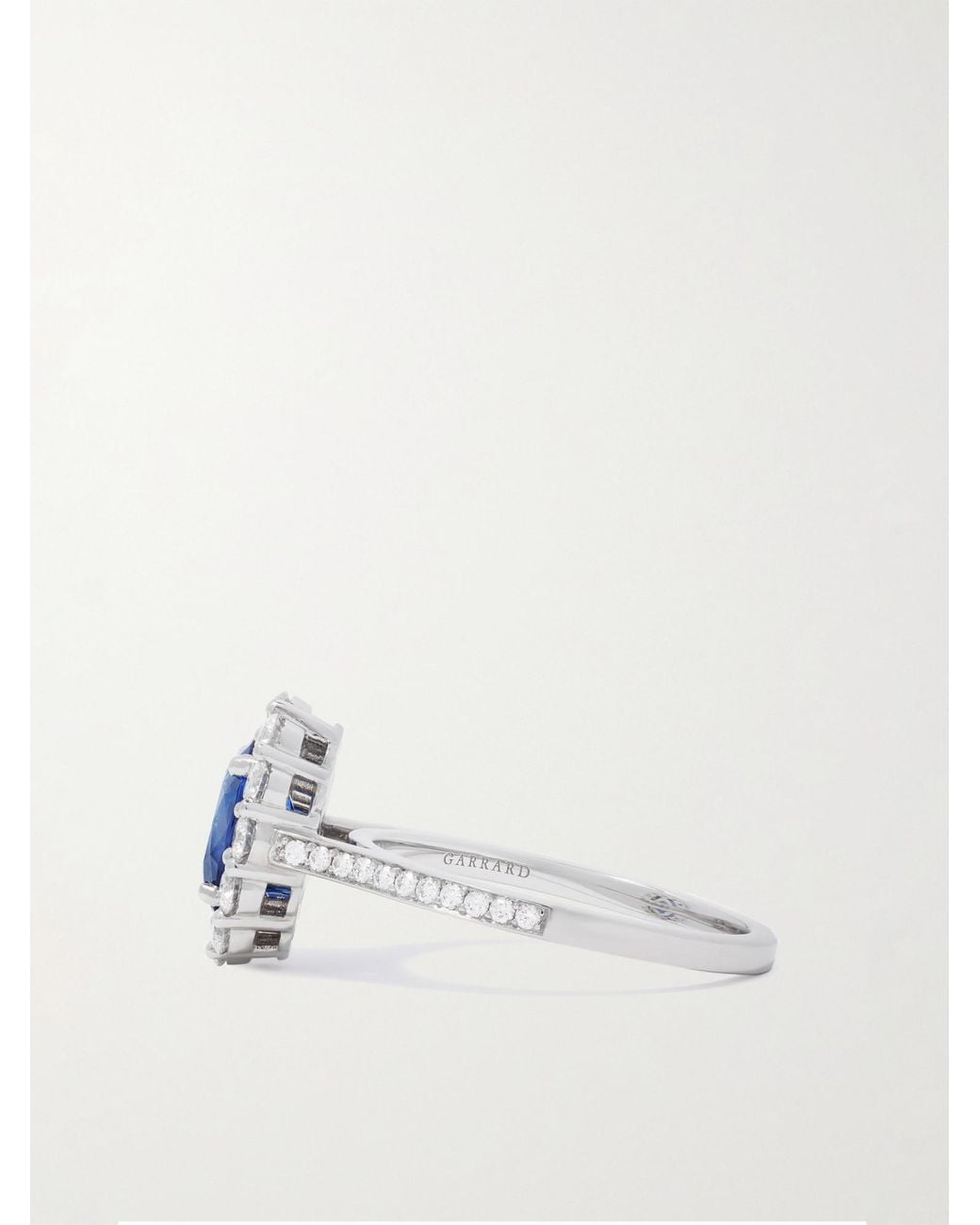 Garrard Blue Diamond Ring