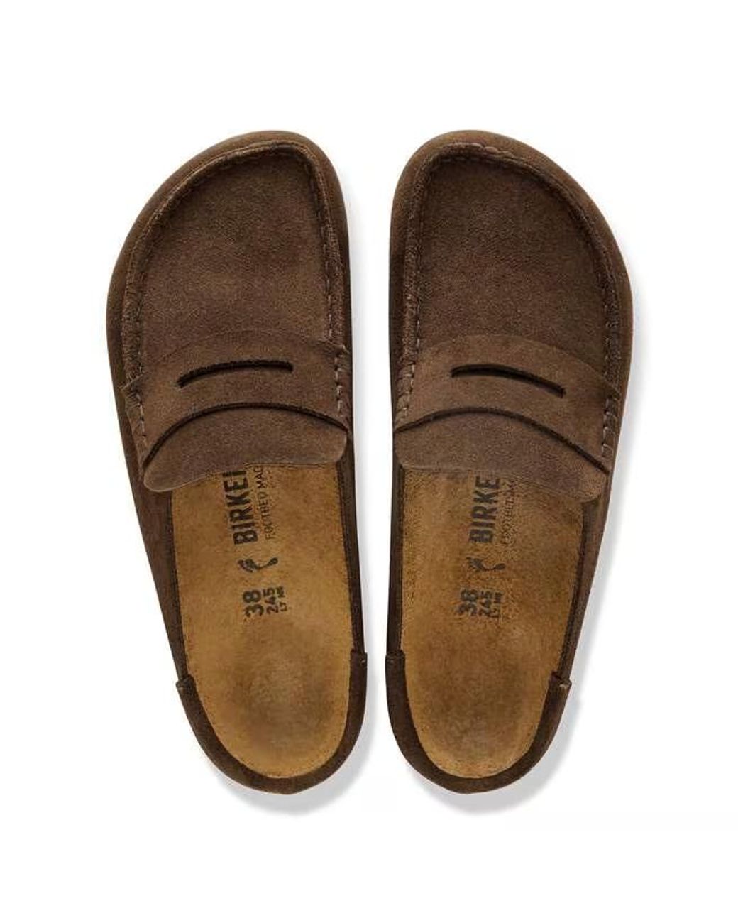 Birkenstock Brown Naples Wrapped Slip-On Mules for men