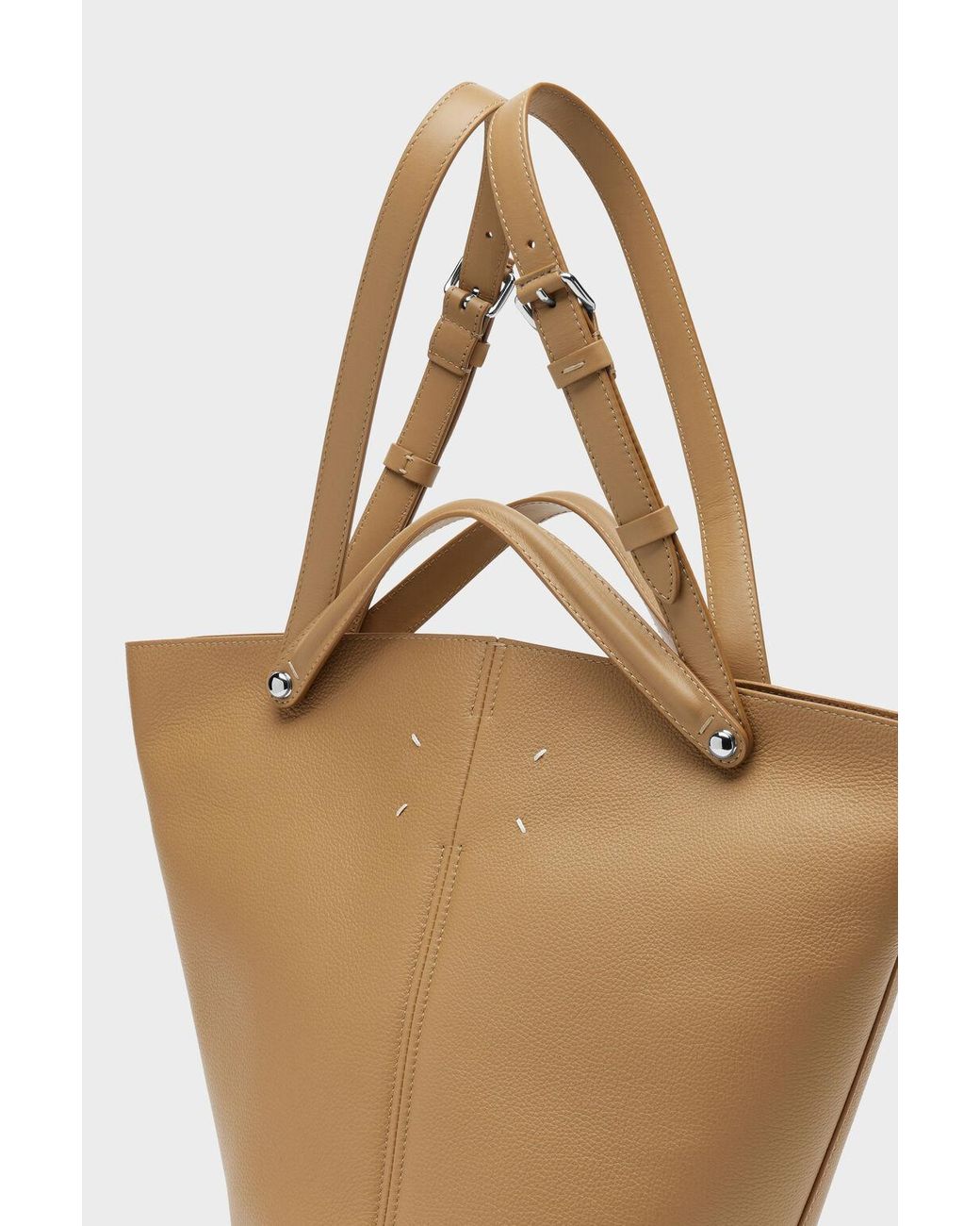 Maison Margiela Brown Dress-Age Medium Shoulder Bag for men