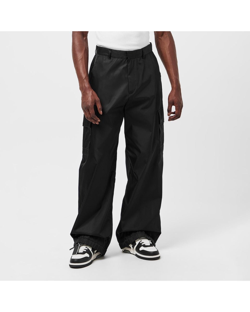 Off-White c/o Virgil Abloh Black Pocket Cargo Pants for men