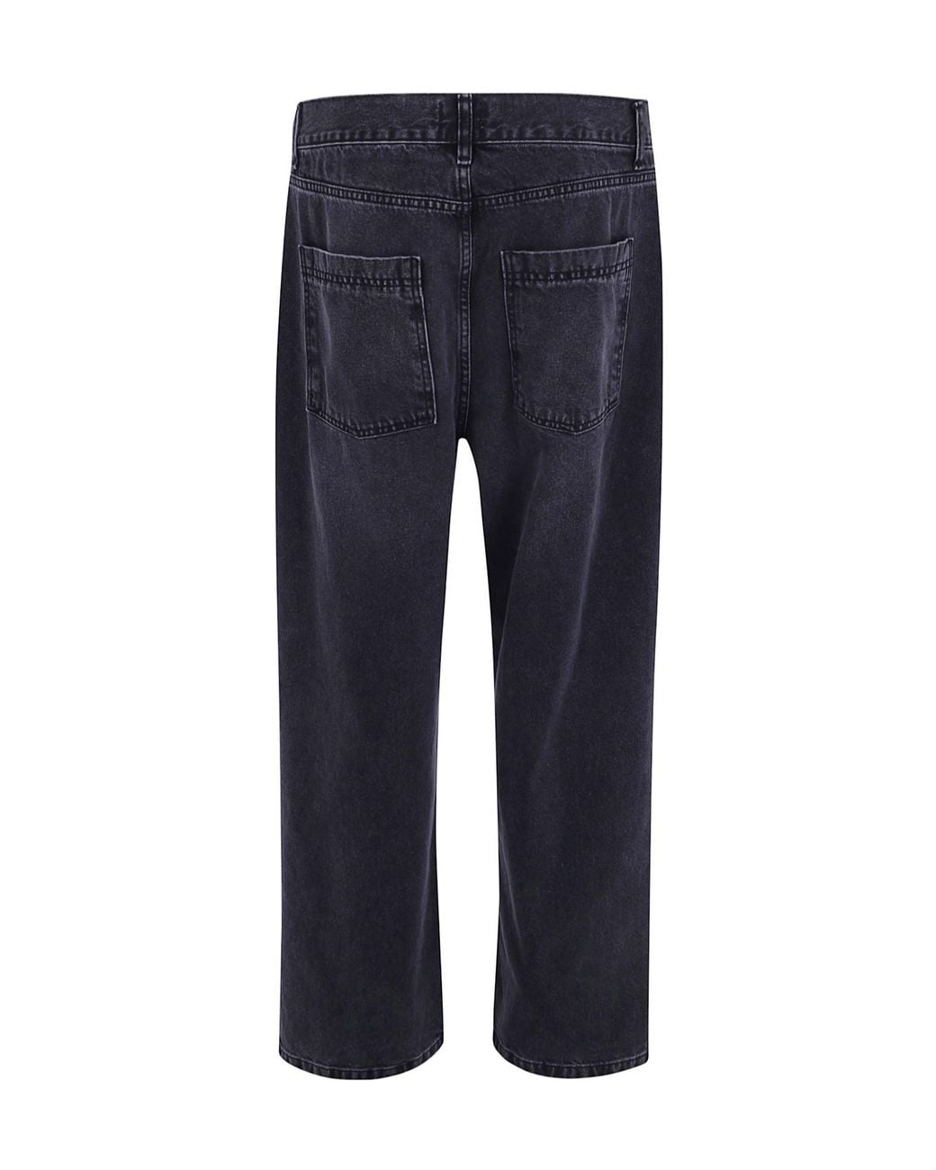 Arte' Blue Faded Effect Straight Leg Jeans for men