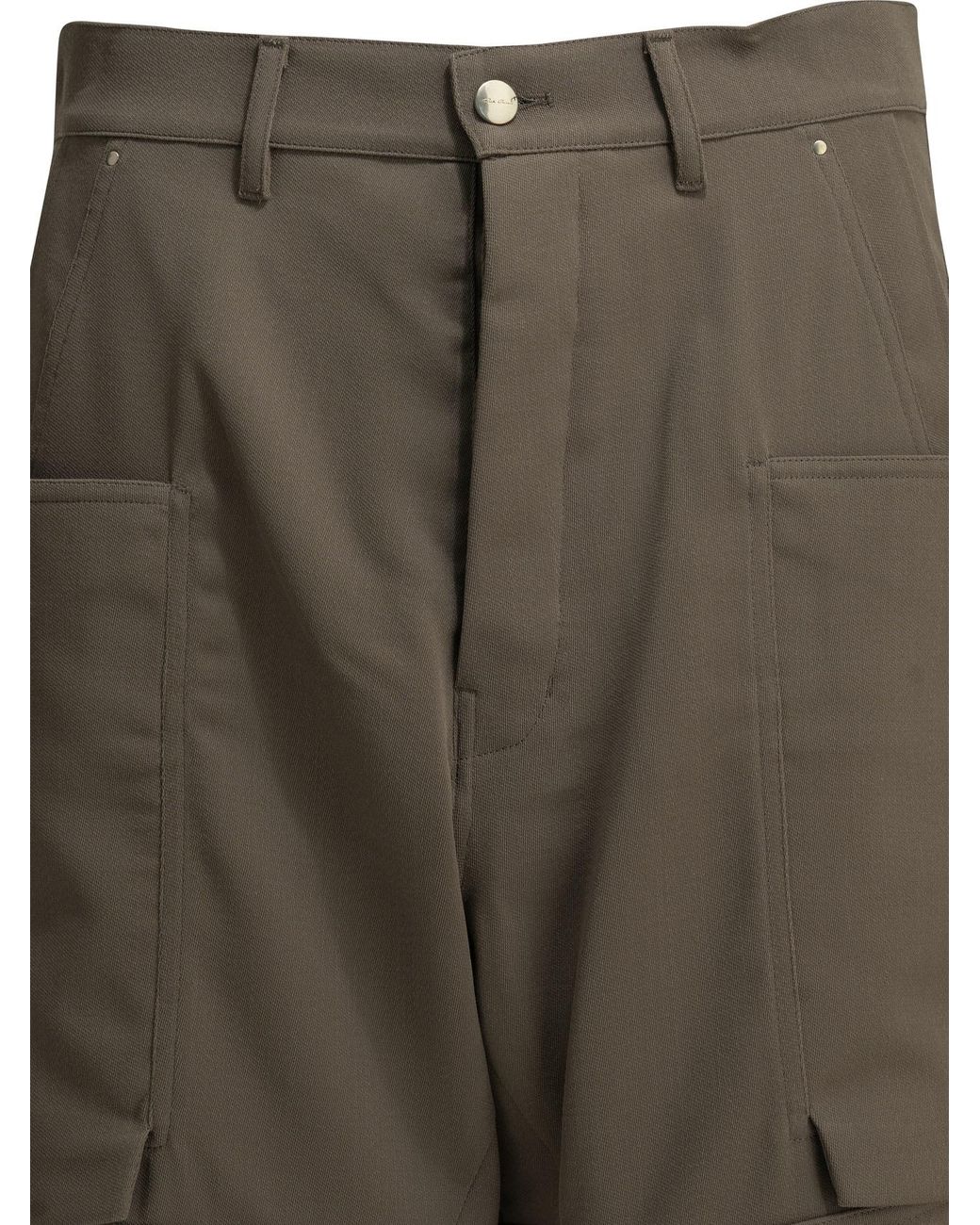 Rick Owens Gray 'Stefan' Cargo Pants for men