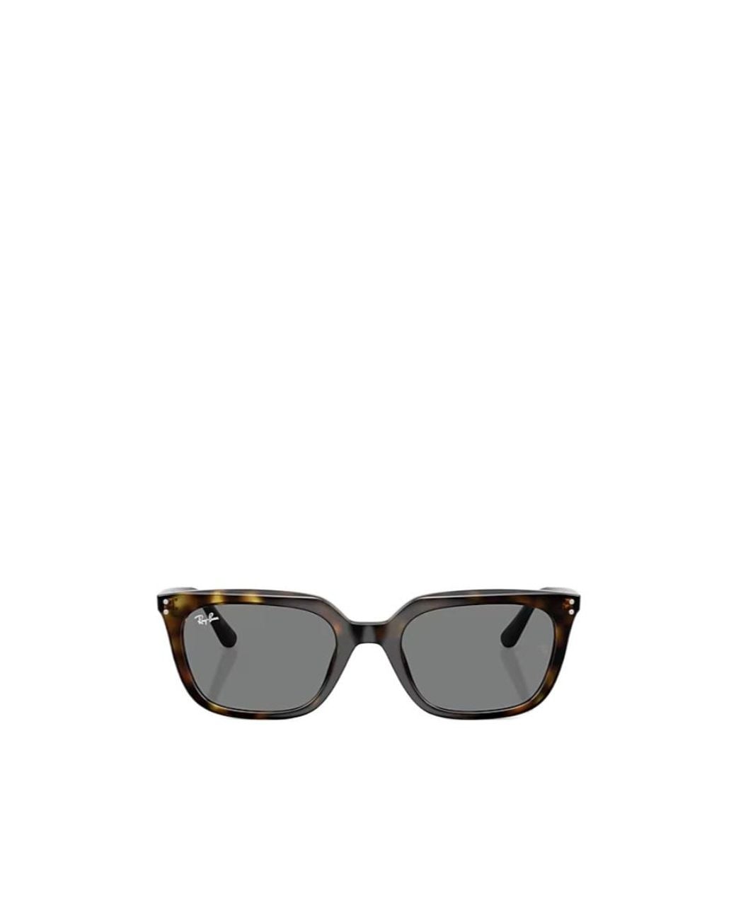 Ray-Ban White Square-Frame Sunglasses for men