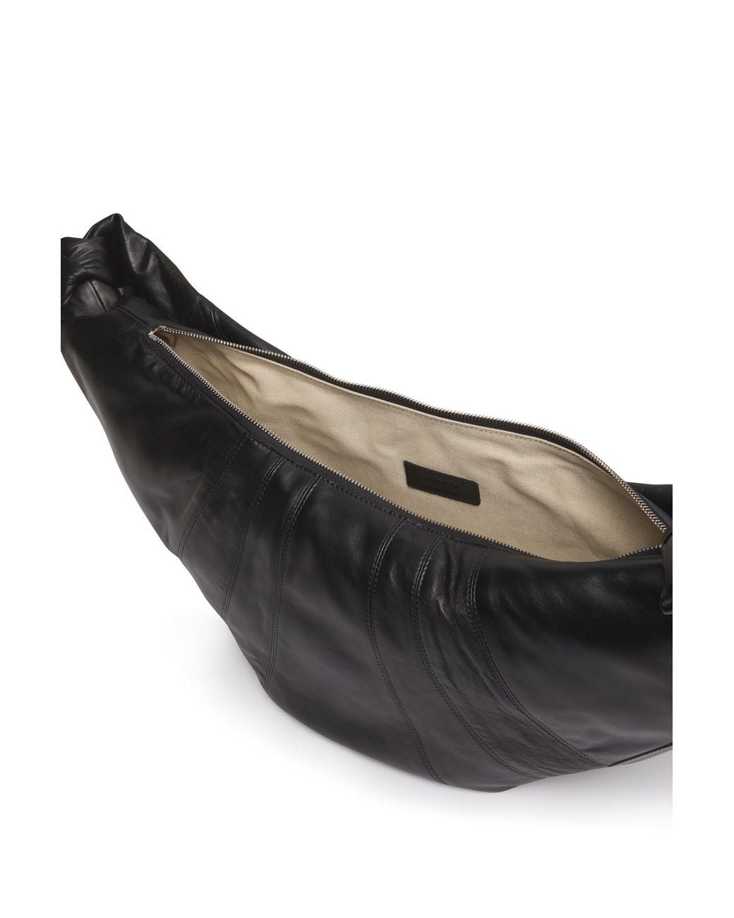 Lemaire Black Medium Croissant Shoulder Bag