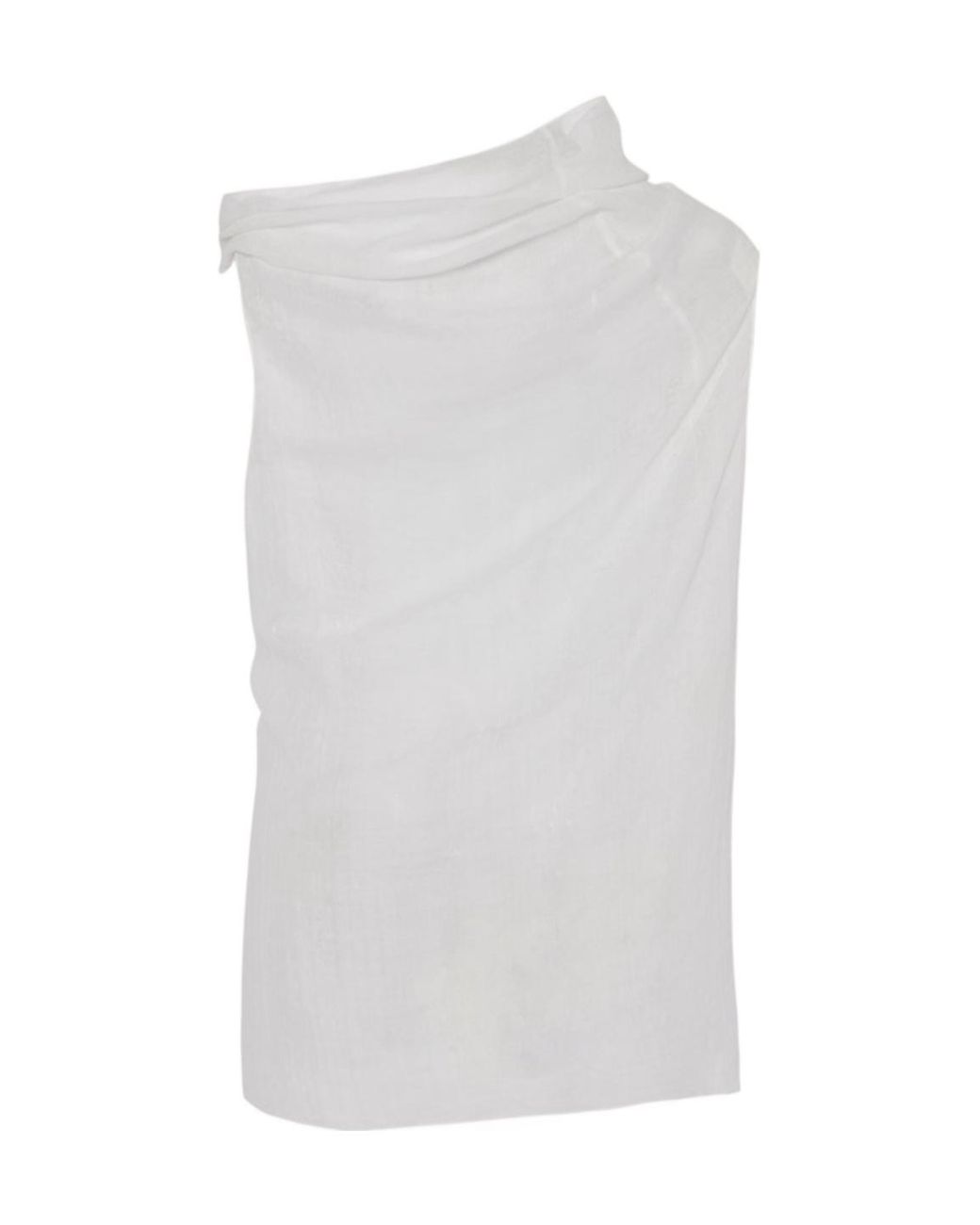 The Row White Aria Top In Cotton