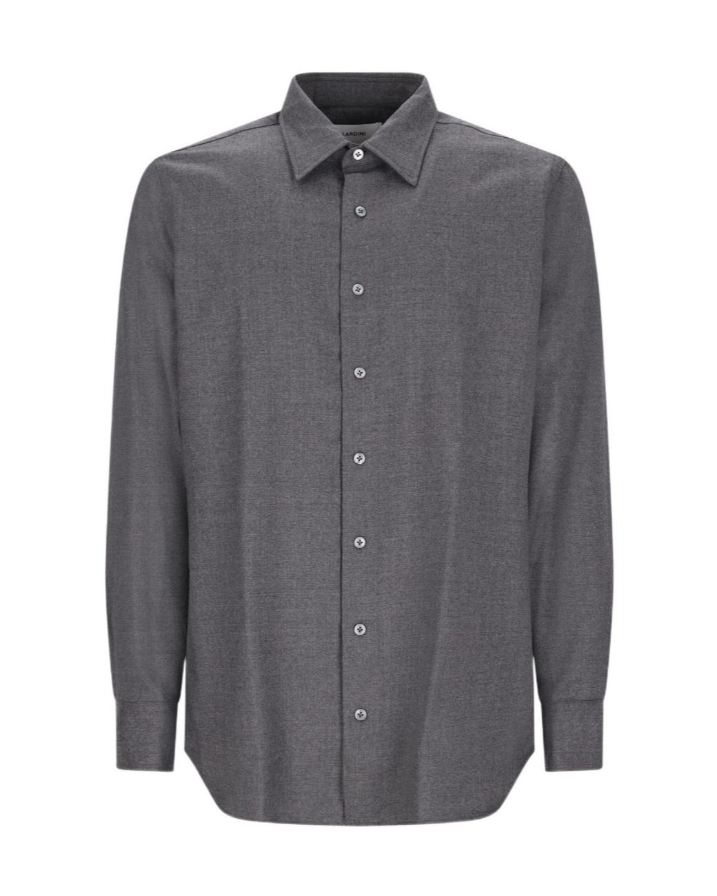 Lardini Gray Buttoned Shirt for men