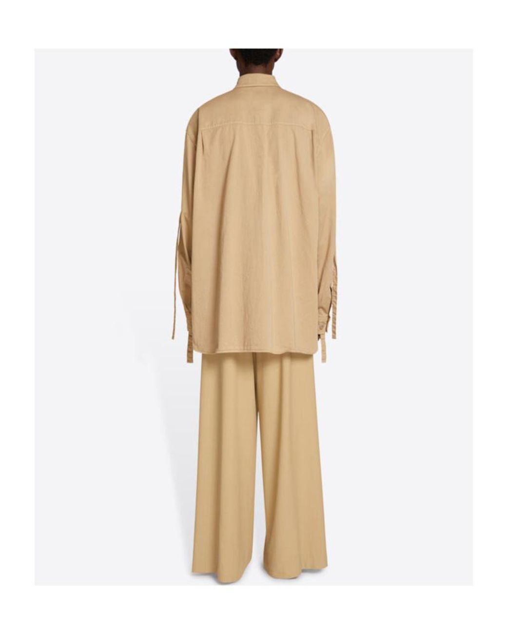 Dries Van Noten Natural Long-Sleeved Shirt for men