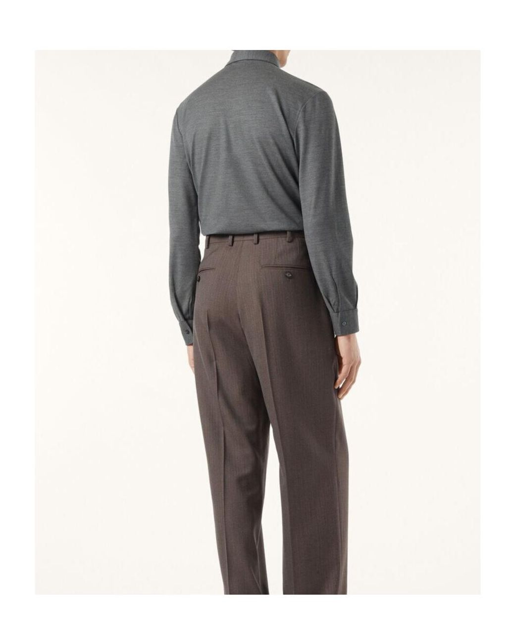 Loro Piana Gray Colmegna Polo Shirt for men