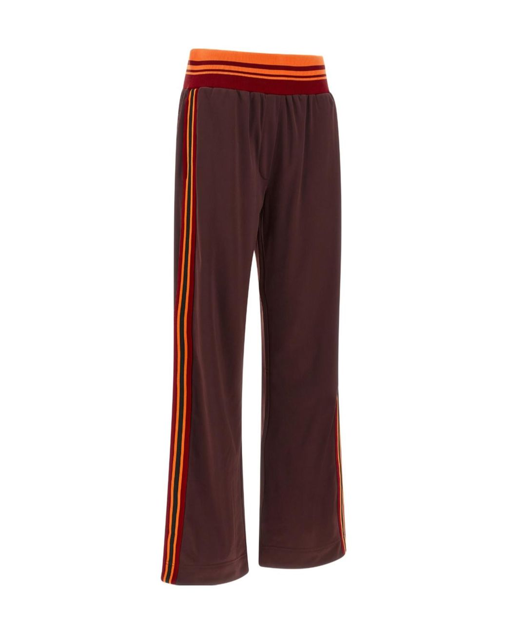 Dries Van Noten Red Jersey Track Pants