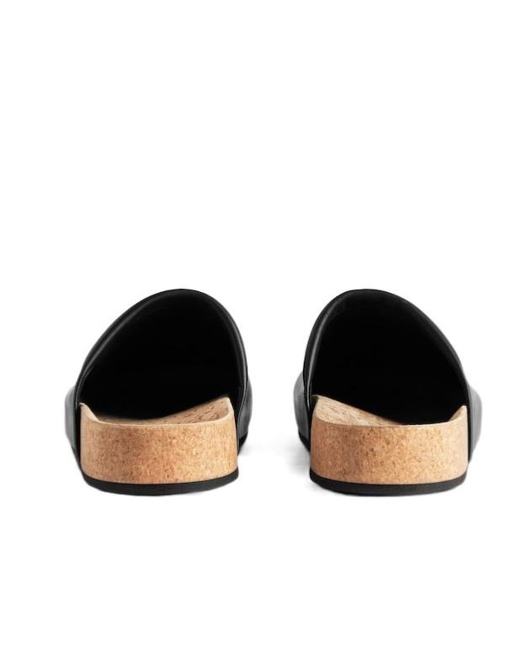 Balenciaga Black X Scholl Flat Mules for men
