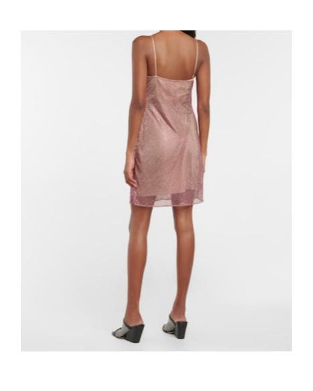 Stella McCartney Pink Crystal-Embellished Minidress