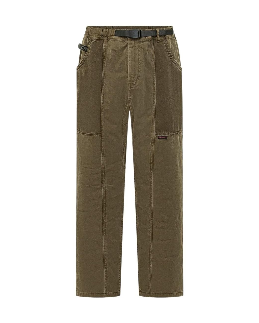 Gramicci Green Gadget Straight-Leg Pants for men