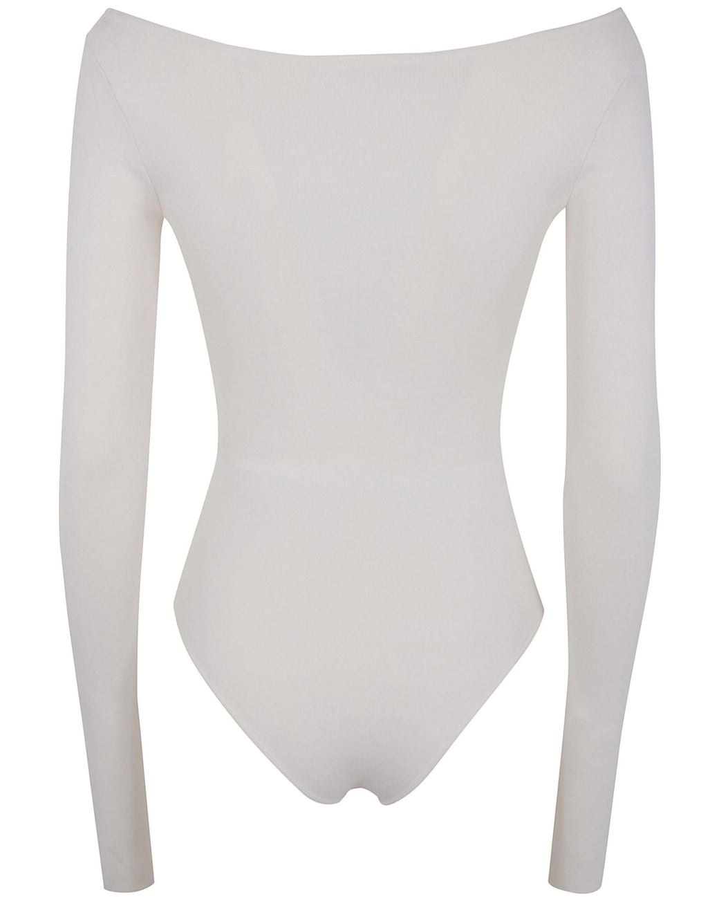Entire studios White Long-Sleeve Bodysuit