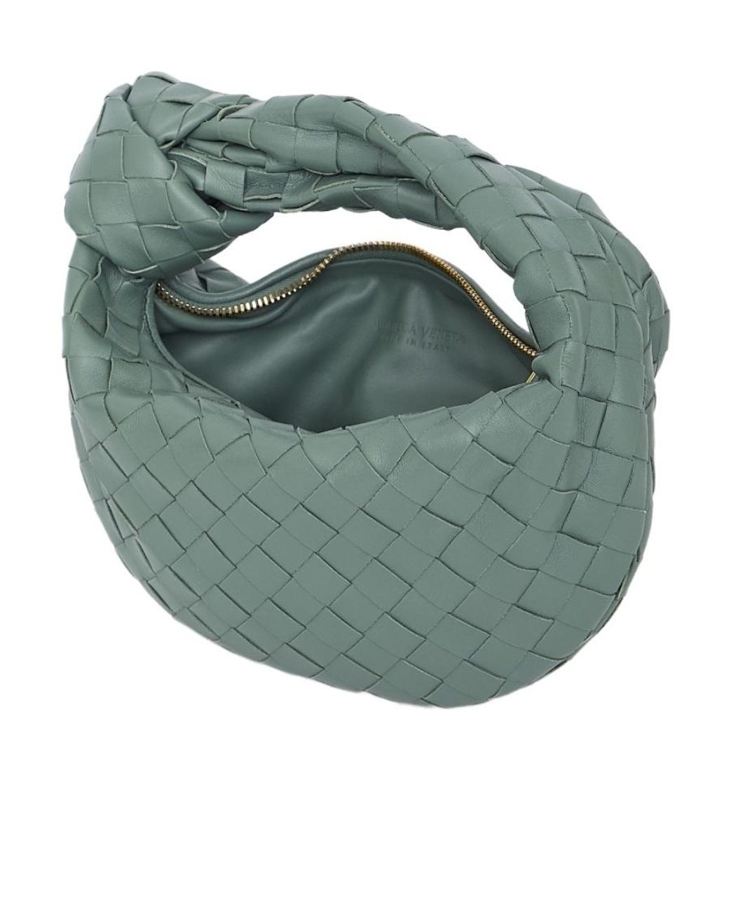 Bottega Veneta Green Mini Jodie Tote Bag
