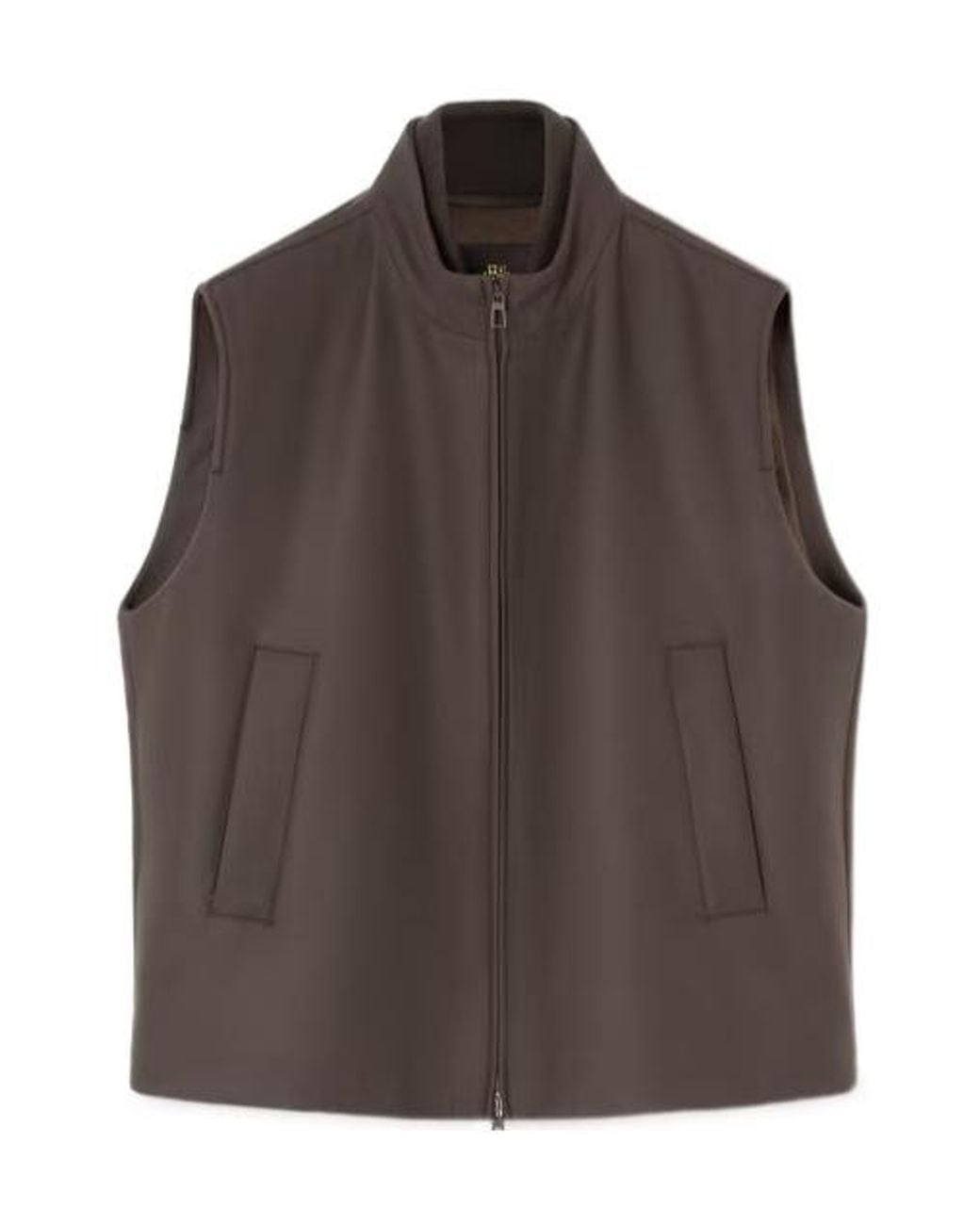 Loro Piana Brown Andie The Gift Of Kings Vest for men
