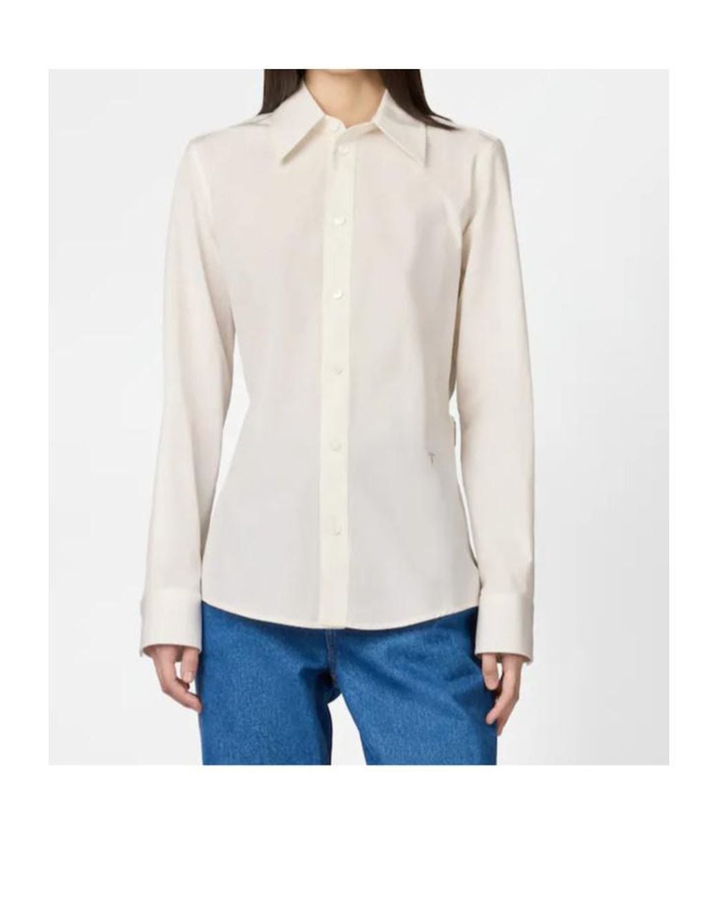 Tod's White Long-Sleeved Shirt