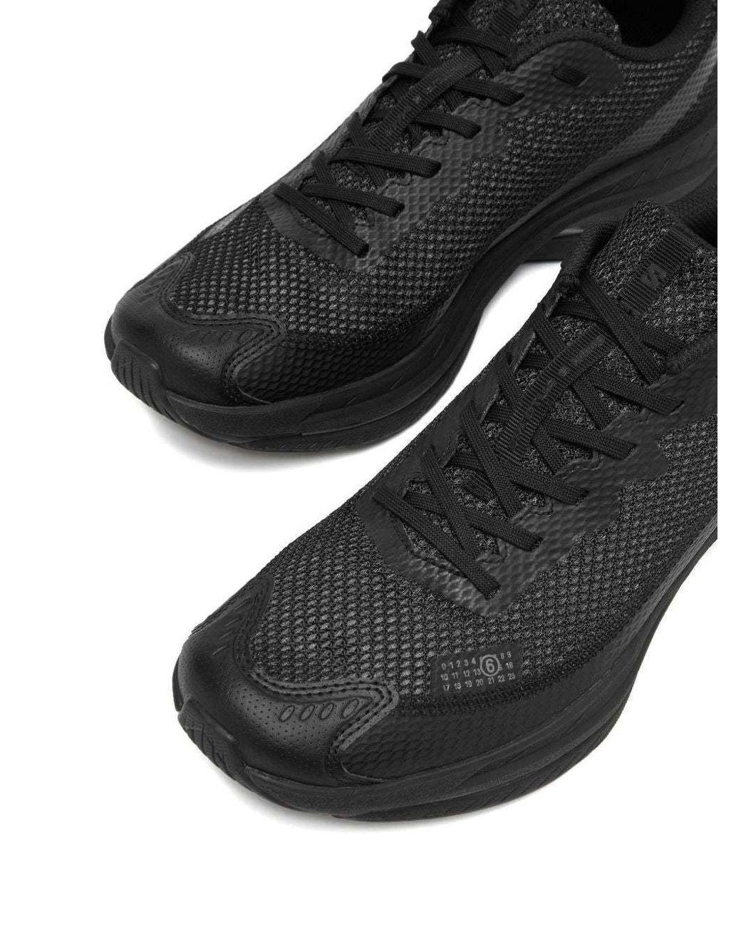 MM6 MAISON MARGIELA X SALOMON Black Spectur 2 Lace-Up Sneakers