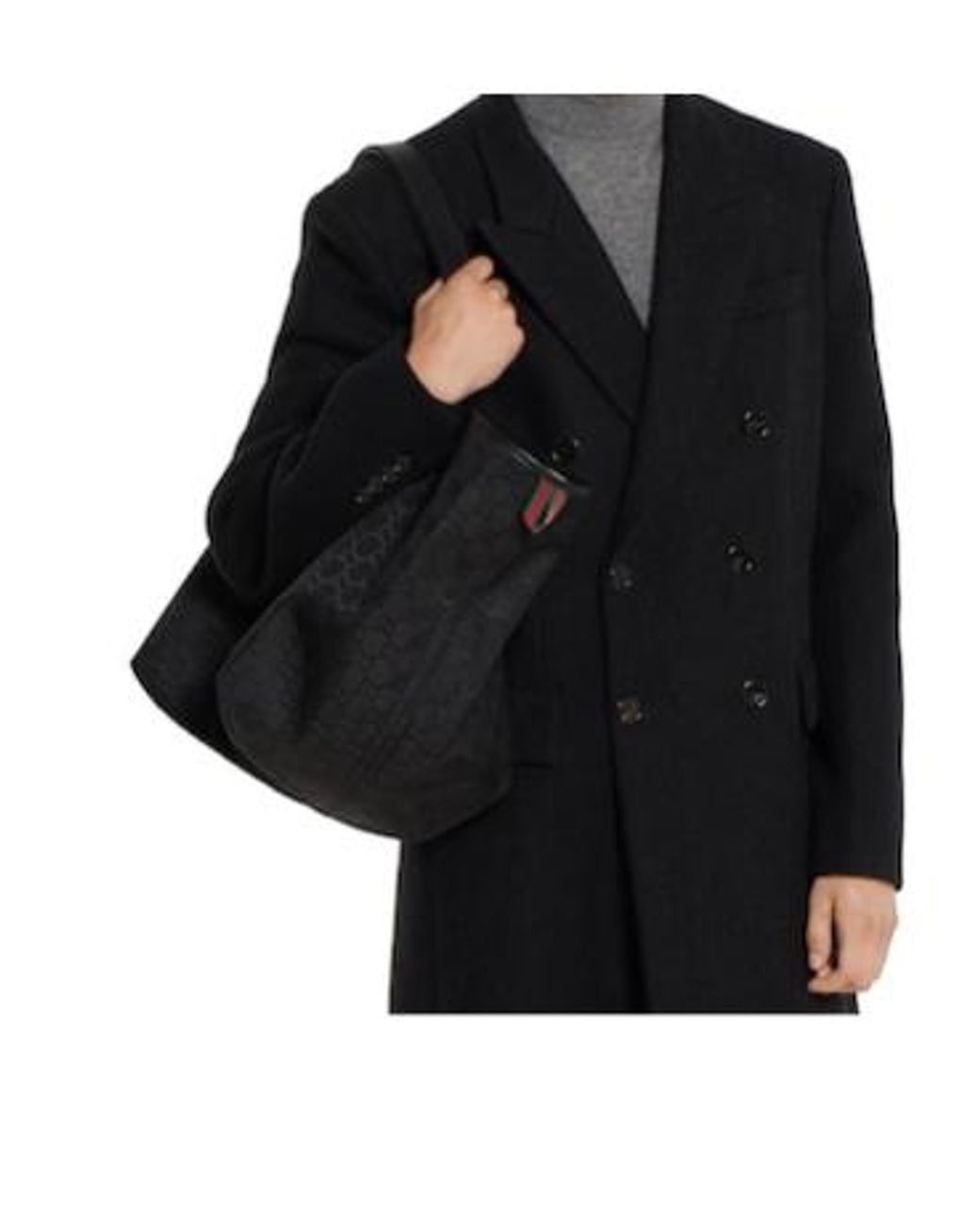 Gucci Black Large Tote Bag for men