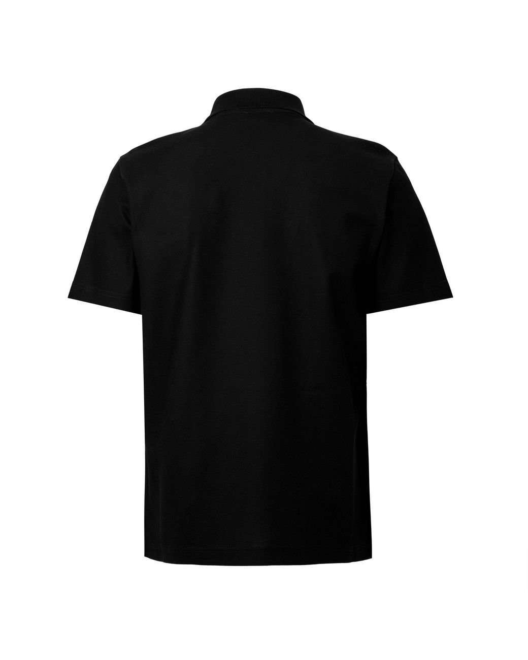 Burberry Black Simple Polo Shirt for men