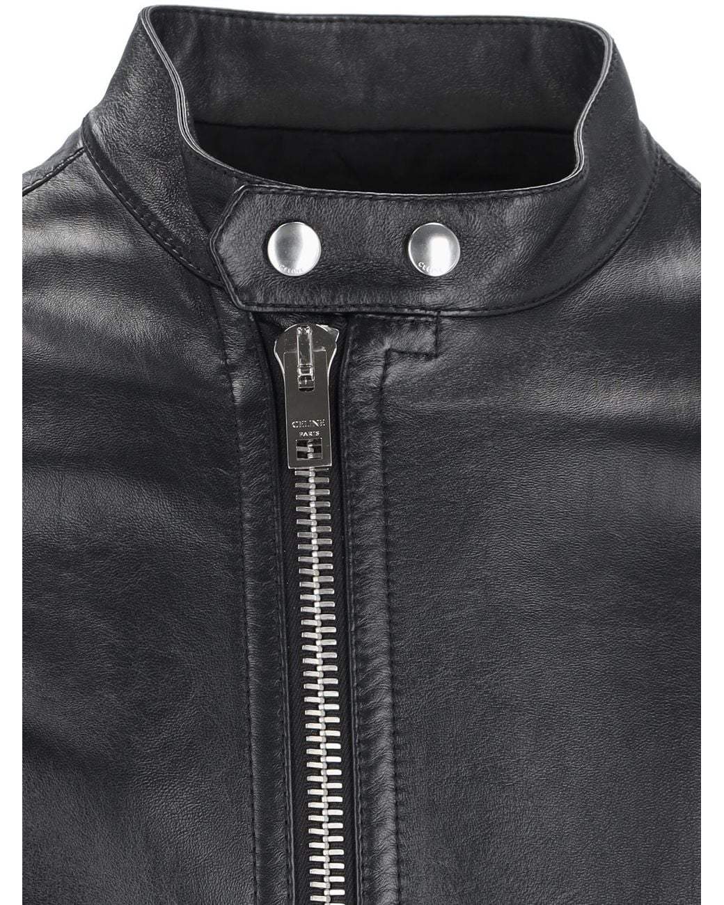 Céline Black Racer Blouson Jacket for men