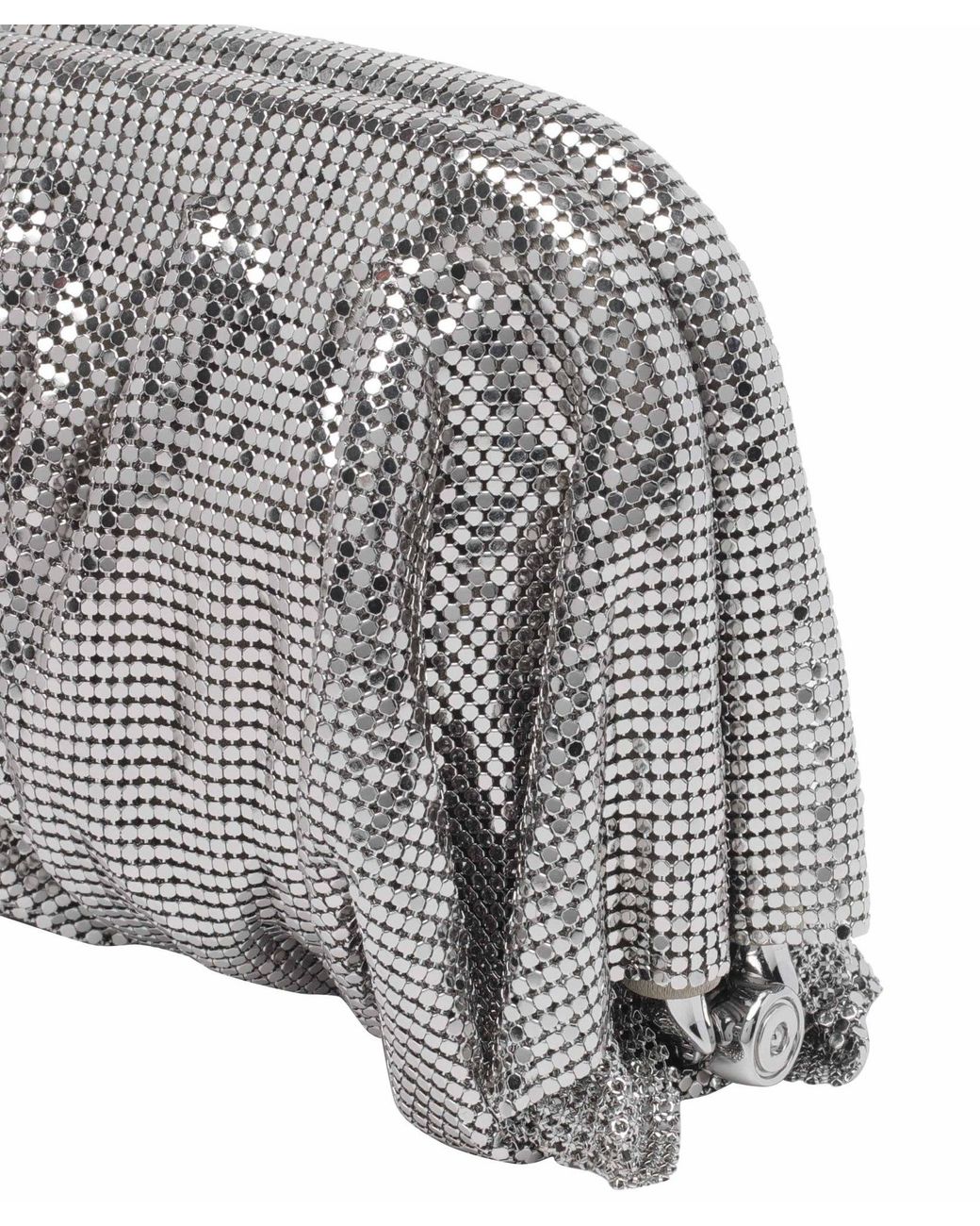 Benedetta Bruzziches Gray Venus La Petite Crystal Clutch Bag