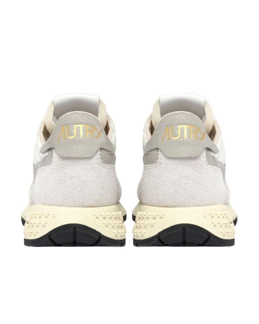 Autry White Classic Flat Shoes For for men