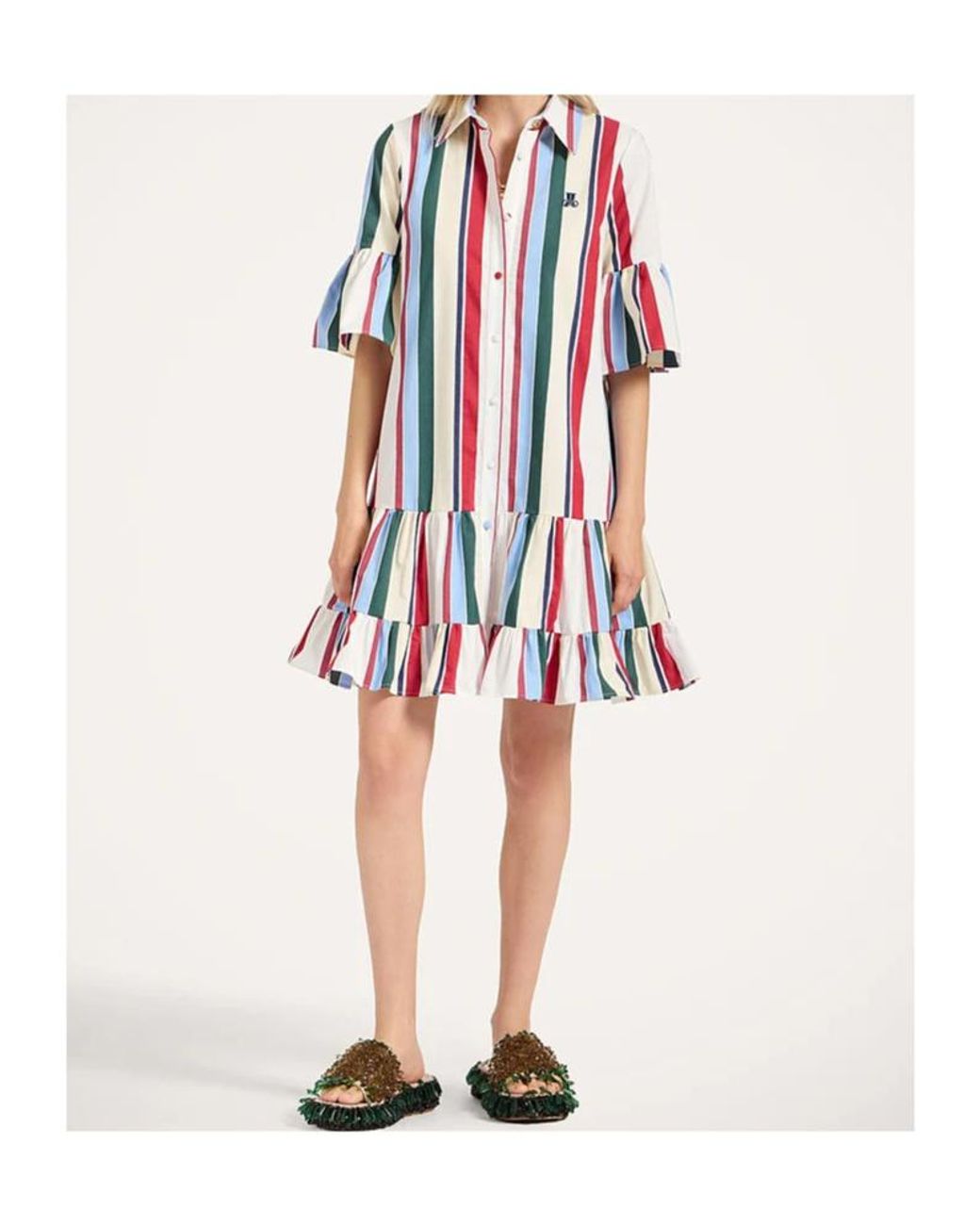 LaDoubleJ Red Choux Dress
