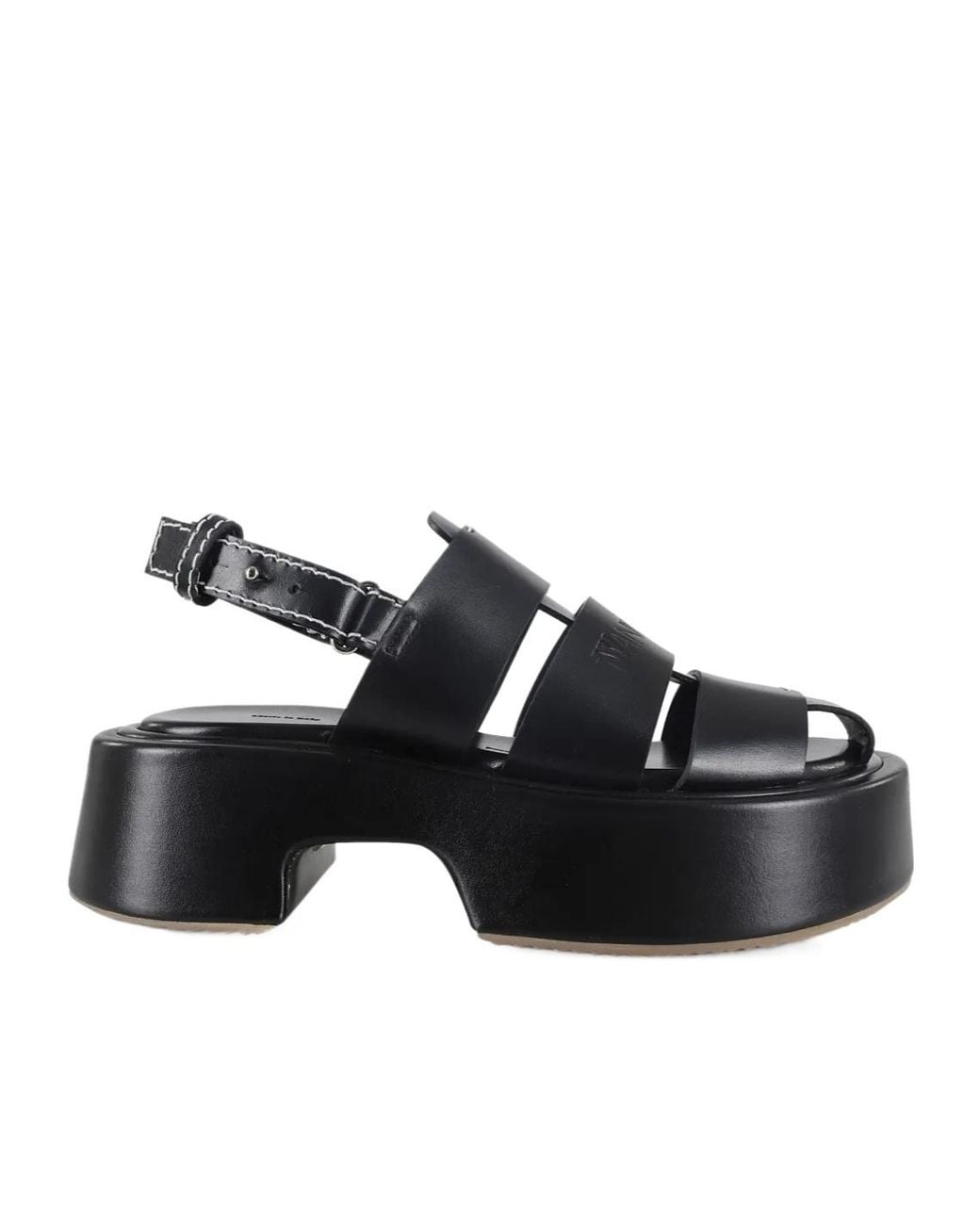J.W. Anderson Black Jw Anderson Heeled Sandals
