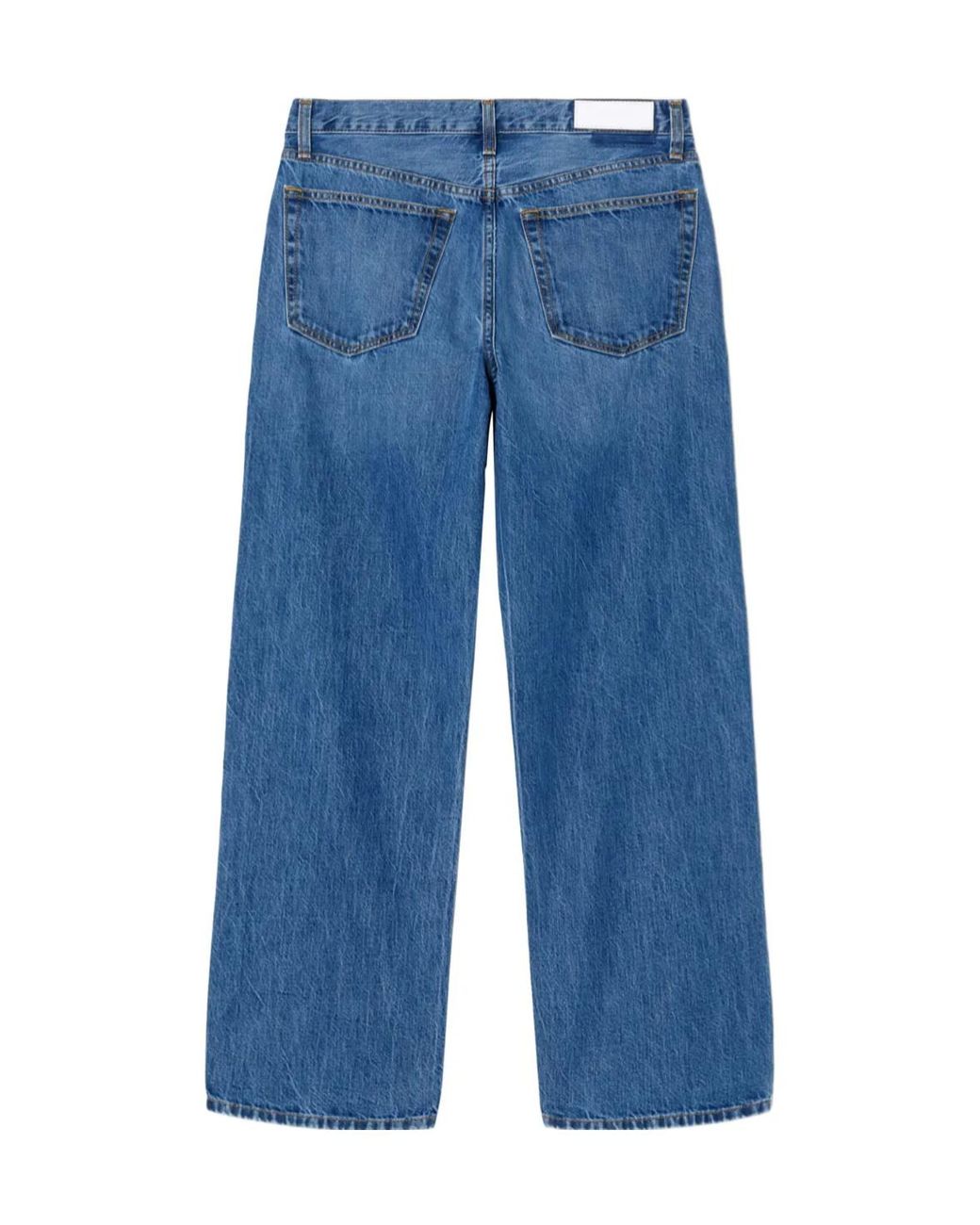 Re/done Blue Thrasher High-Waist Jeans