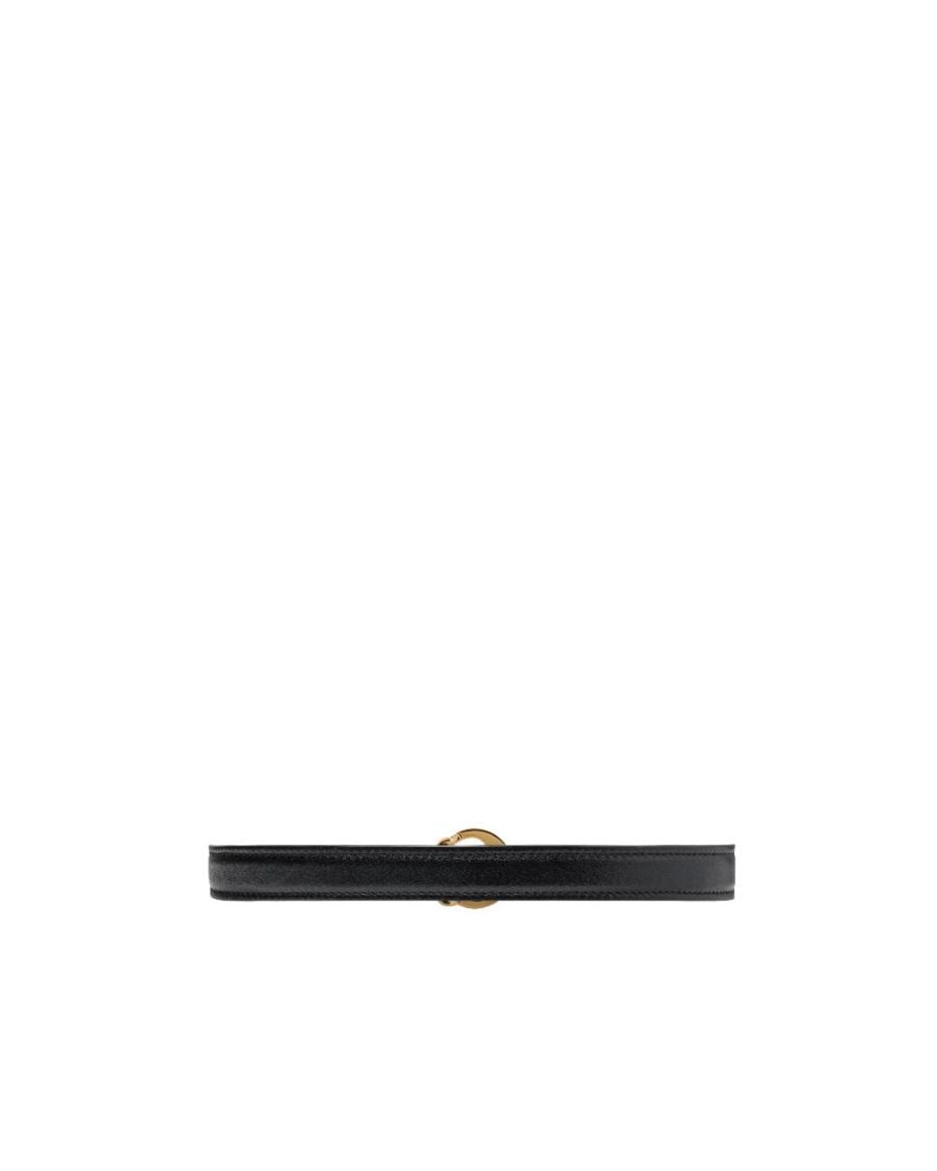 Gucci White Logo Plaque Buckle Belt