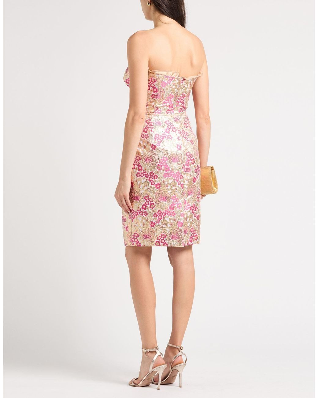 Dolce & Gabbana Pink Sheath Dresses