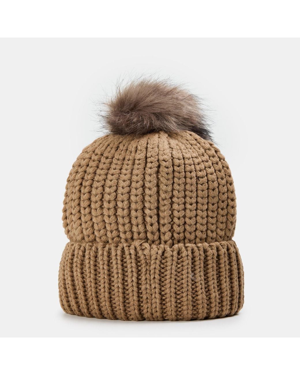 Barbour Brown Casual Knit Beanie