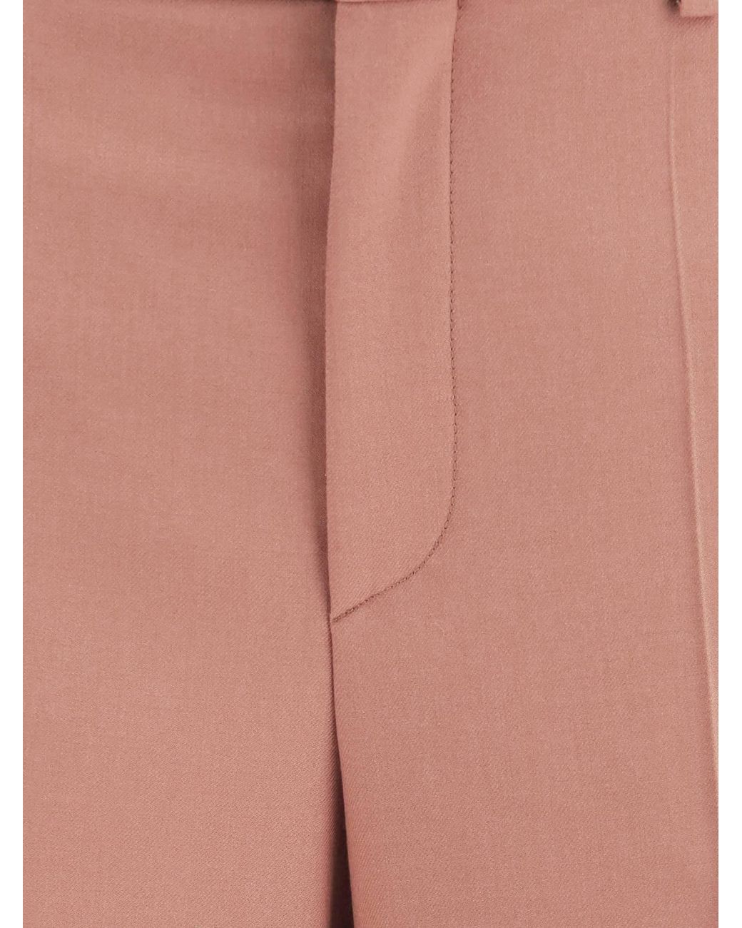 Chloé Pink Chloé Tailored Straight-Leg Pants