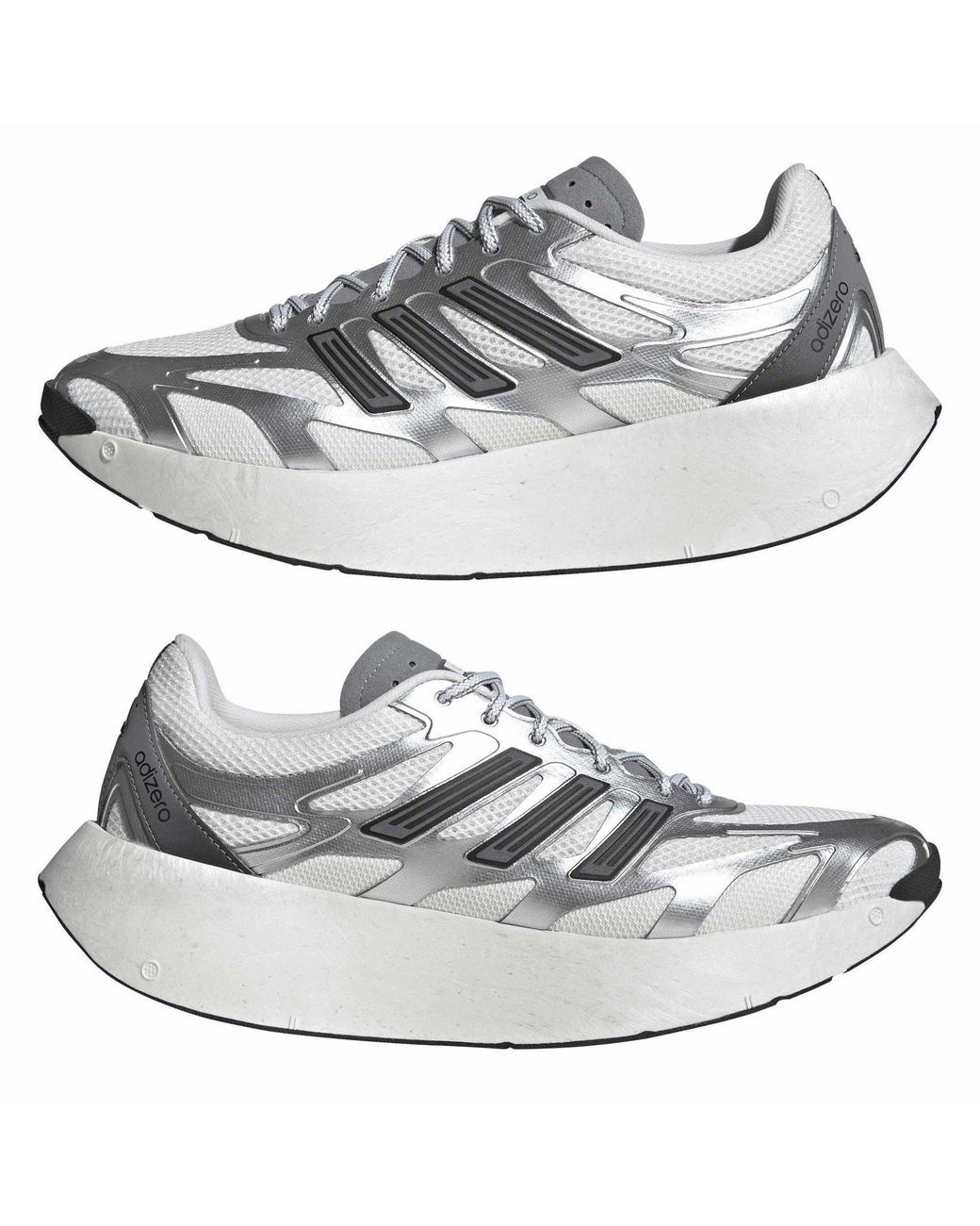 Adidas Originals White Meshpanel Running Shoes
