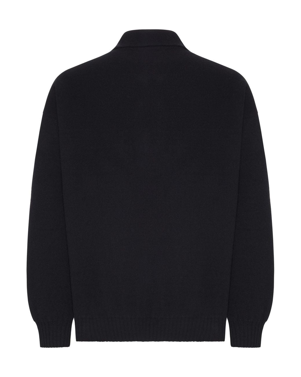 Roberto Collina Blue Half-Zip Chest-Pocket Sweater for men