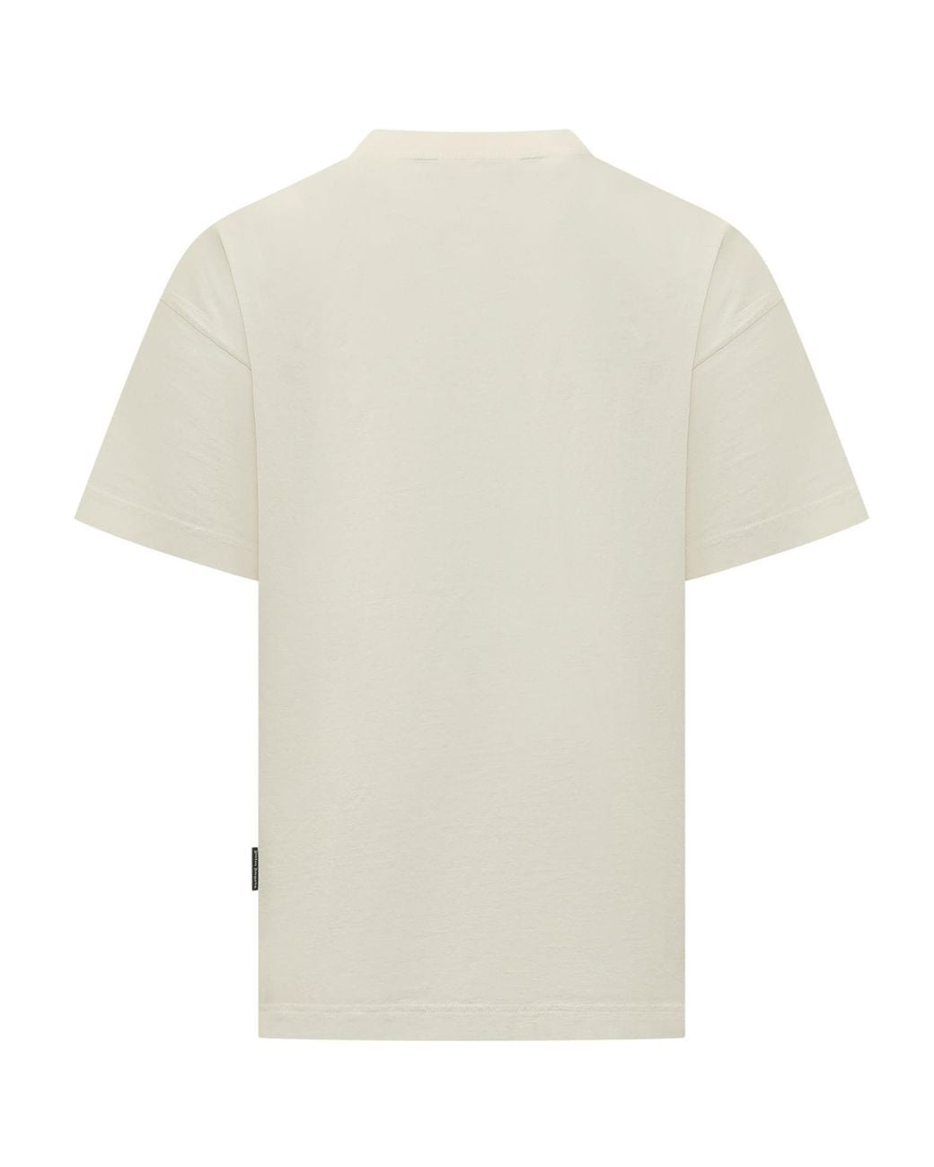 Palm Angels White Relaxed T-Shirt for men